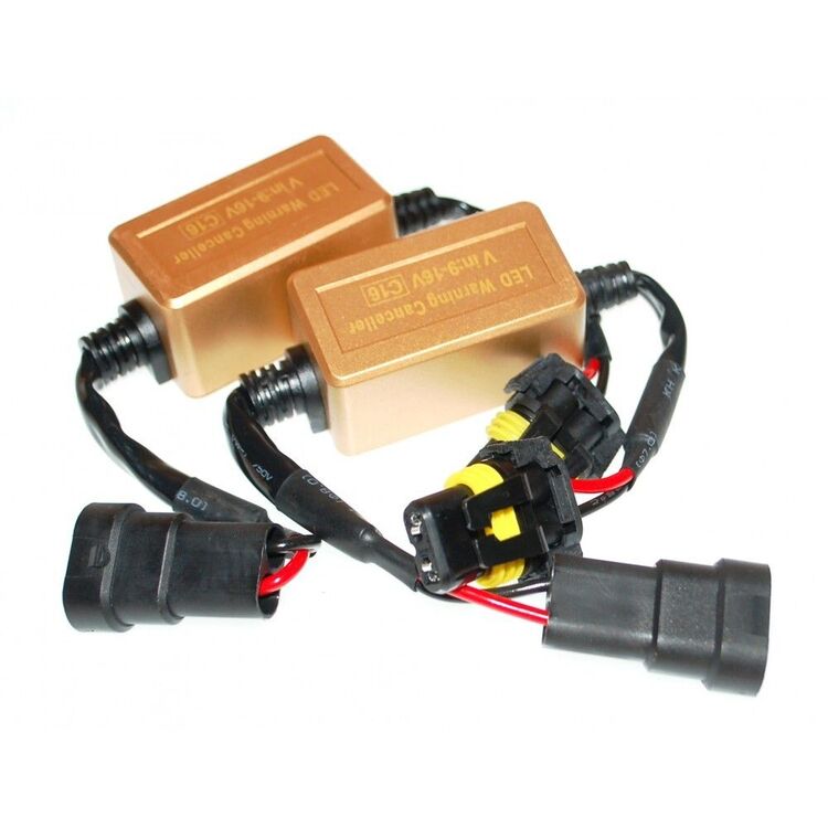 Обманки Baxster CAN-BUS 9005/9006 C16 gold (2 шт) 