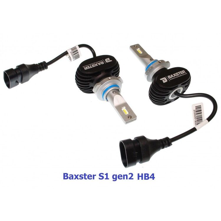 Baxster S1 gen2 HB4 (9006) 25W 6000K комплект 2 шт , изображение 4