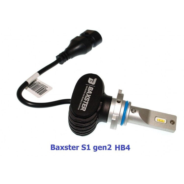 Baxster S1 gen2 HB4 (9006) 25W 6000K комплект 2 шт , изображение 5