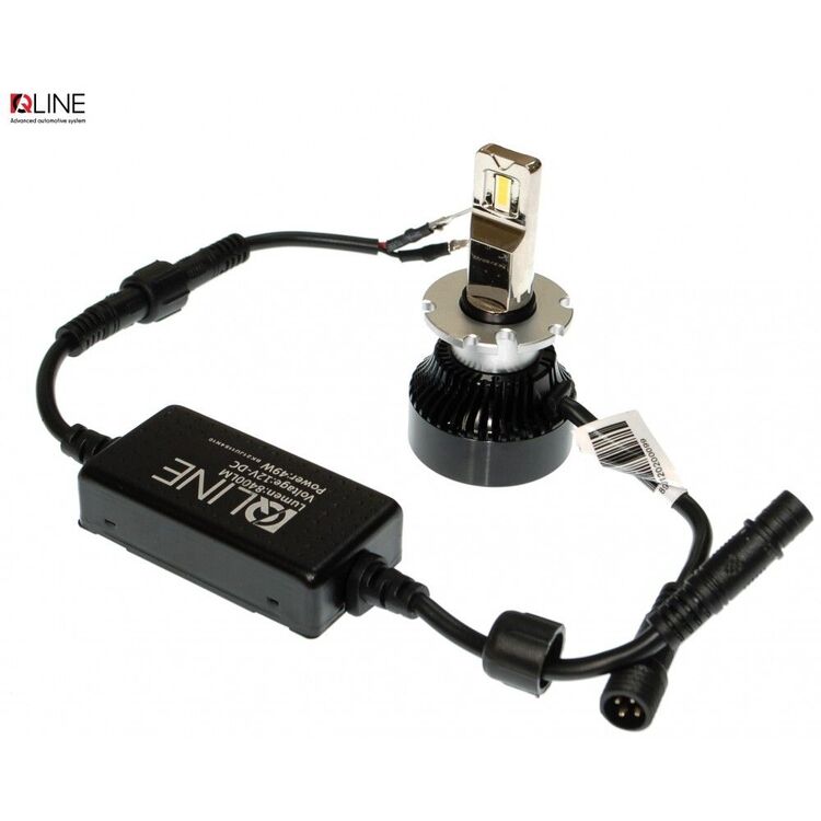 Лампы светодиодные QLine Ultra +150% D1/D2/D3/D4S 6000K 49W (2шт.) , изображение 3