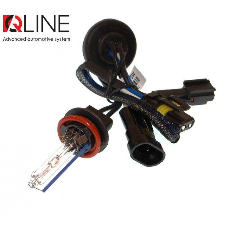 Ксеноновая лампа Qline Xenon Max H11 5500K (1 шт) 
