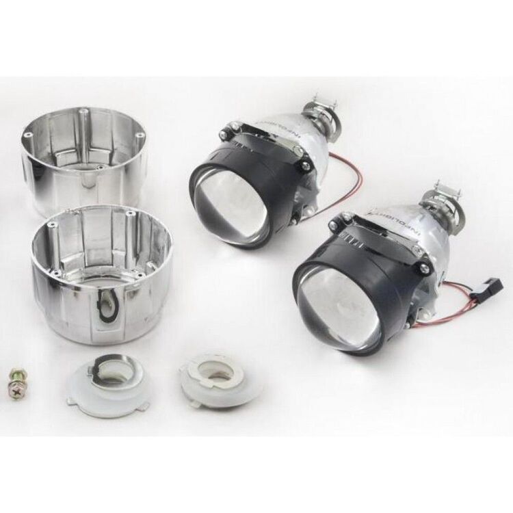 Линзы биксеноновые Infolight вер. 2. Ultimate (тип 1) без ангельских глаз (2шт) 