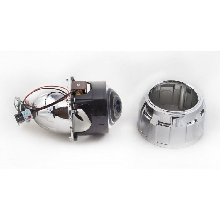 Линзы биксеноновые Infolight вер. 2. Ultimate (тип 1) без ангельских глаз (2шт) , изображение 3