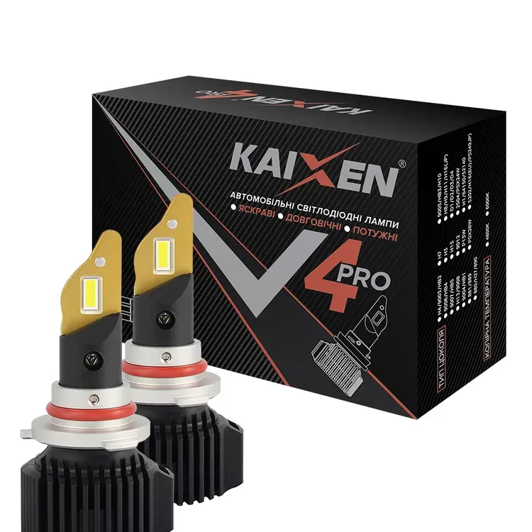 KAIXEN V4PRO HB4 9006 CANBUS READY 50W 6000K комплект 2 шт