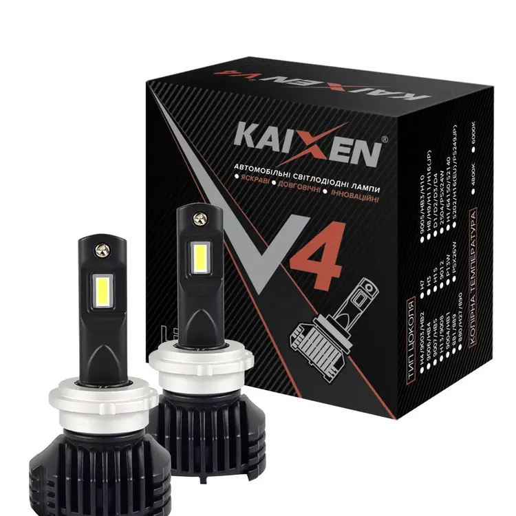 KAIXEN V4 D1S 45W 6000K комплект 2 шт 