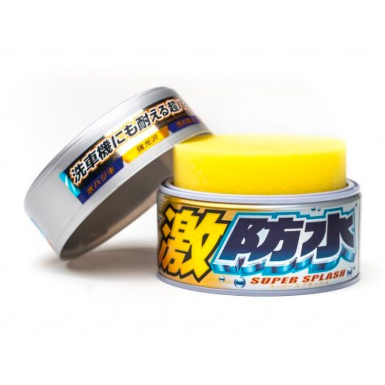 SOFT99 Water Block Wax Pearl and Metallic водоотталкивающий воск для светлых автомобилей  300 мл , изображение 2