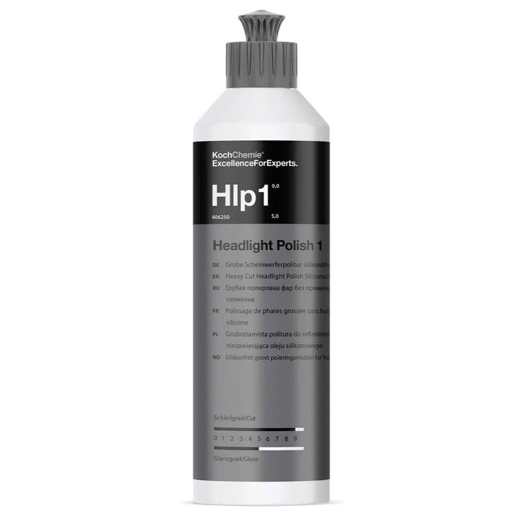 Koch Chemie Headlight Polish Set набор для реставрации фар 2 х 250 мл , изображение 6
