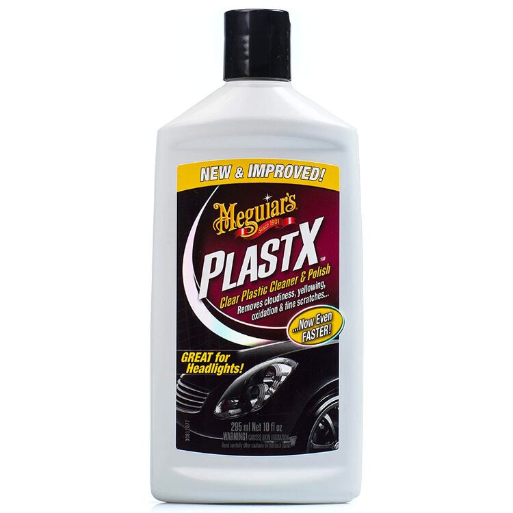 Meguiars PlastX Clear Plastic Cleaner and Polish очиститель полироль для прозрачного пластика 295 мл , изображение 2