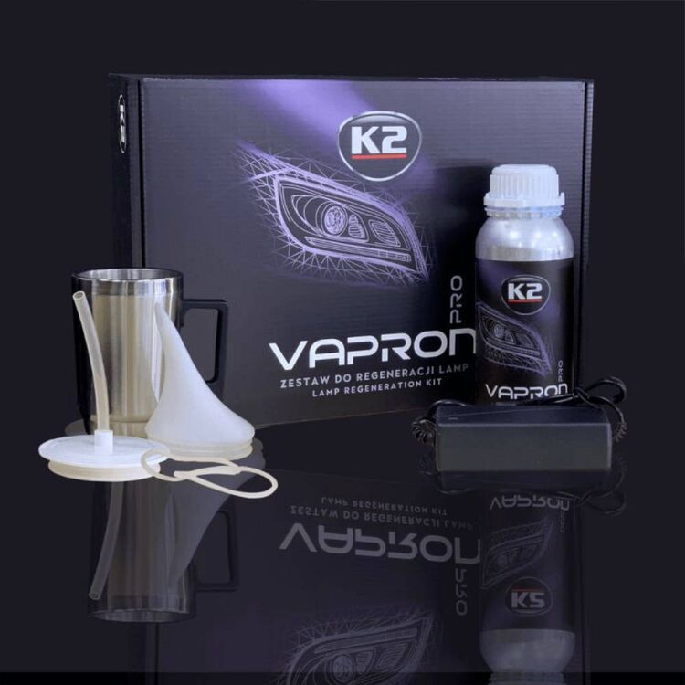K2 VAPRON Pro професійний набір для ремонту фар  600 мл, зображення 4