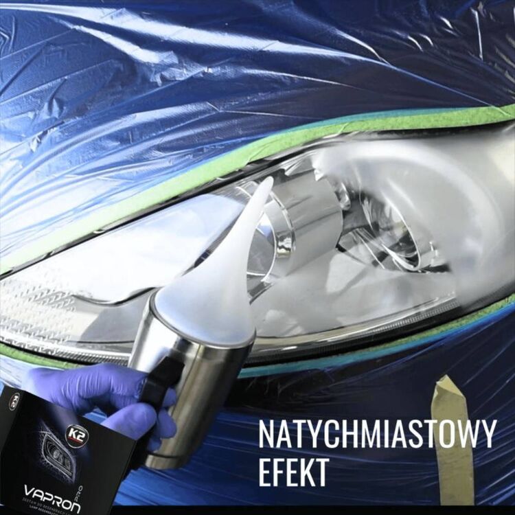 K2 VAPRON Pro професійний набір для ремонту фар  600 мл, зображення 8