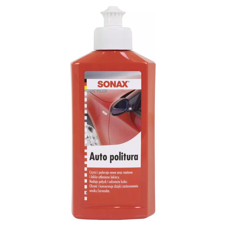 SONAX Auto Politur финишный полироль с воском для авто 250 мл, Количество: 250 мл , изображение 2