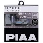 PIAA Hyper Arros HB4 +120% 51W 3900K комплект 2 шт 