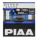 PIAA Hyper Arros H4 +120% 55/60W 5000K комплект 2 шт 