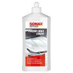 SONAX Polish +Wax Color белый полироль тефлон с воском 500 мл 