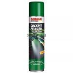 SONAX Cockpitpfleger - vanilla-fresh очиститель-полироль пластика глянцевый (ваниль) 400 мл 