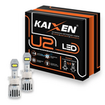 KAIXEN U2 H3 30W 6000K автомобильные LED лампы комплект 2 шт 