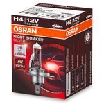 OSRAM Night Breaker Silver H4 60/55W 3200K картон 1 шт 