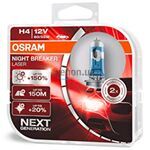 OSRAM Night Breaker Laser H4 60/55W 3900K комплект 2 шт 