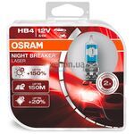 OSRAM Night Breaker Laser HB4 51W 3900K комплект 2 шт 