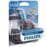 PHILIPS WhiteVision ultra +60% H11 55W 4000K 1 шт 