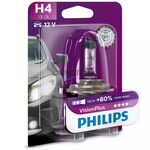 PHILIPS VisionPlus +60% H4 60/55W 3200K 1 шт 