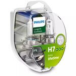 PHILIPS LongLife EcoVision 4x H7 55W 3100K комплект 2 шт 