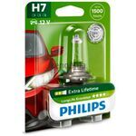 PHILIPS LongLife EcoVision 4x H7 55W 3100K (блистер) 1 шт 