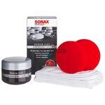 SONAX PREMIUM CLASS Carnauba Care твердый воск карнауба в премиум наборе 200 мл 