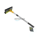 Водосгон с лезвием из TPR-резины и губкой, телескопическая ручка 50-70 см SA-305 SAPFIRE (400854) 