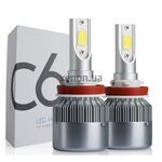 HeadLight C6 H11 12-24V COB 36W 6000K комплект 2 шт 