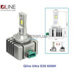 Qline Ultra D3S 65W 6000K комплект 2 шт 