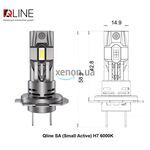 Qline SA Small Active H7 26W 6000K комплект 2 шт 