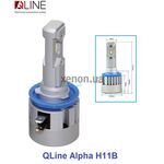 Qline Alpha H11B 20W 6000K комплект 2 шт 