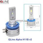 Qline Alpha H11Bv2 20W 6000K комплект 2 шт 
