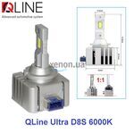 Qline Ultra D8S 65W 6000K комплект 2 шт 