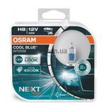 Лампа галогенная Osram H8 12V 35W PGJ19-1 Cool Blue Intense Next Gen +100% 2шт/комп (64212CBN-HCB) 