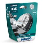 Ксеноновая лампа Philips D3S X-treme Vision 42403 XV2 S1 gen2 +150% 