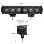 Светодиодная фара OPPLIGHT 60watt 10-30V IP68 (opl-lsb-lens-60W) 