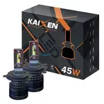 KAIXEN H4 45W CAN BUS 6000K  K7 комплект 2 шт 
