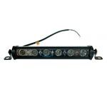 Светодиодная фара дальнего света AllLight E-18W однорядная 6chip 3030 9-30V 