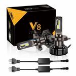 Pluton V8 +150% LED H4 50W 5500K комплект 2 шт 