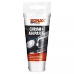 SONAX Chrome+ AluPaste полироль для хрома, алюминия, латуни 75 мл 