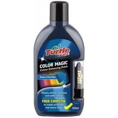 Синий полироль-тефлон Turtle Wax Color Magic Plus 500 мл