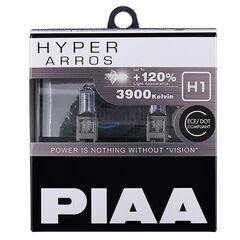 PIAA Hyper Arros H1 +120% 55W 3900K комплект 2 шт, Тип лампы: H1, Цветовая температура: 3900 