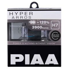 PIAA Hyper Arros H7 +120% 55W 3900K комплект 2 шт, Тип лампы: H7, Цветовая температура: 3900 