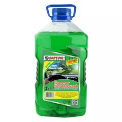 Омыватель стекла летний, 3 л, Sapphire SUMMER SCREENWASH (яблоко) (400533) 