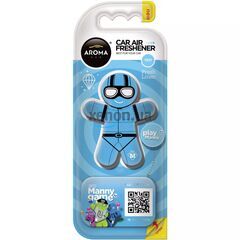 Ароматизатор Aroma Car Manny Fresh Linen: свежесть чистого белья 