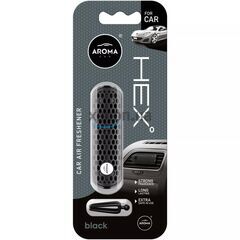 Автомобільний ароматизатор Aroma-Car Hex Black: Свіжість та стиль у кожній деталі
