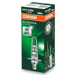 OSRAM AllSeason H1 55W 3200K картон 1 шт, Тип лампы: H1, Цветовая температура: 3200 