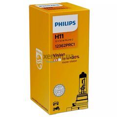 PHILIPS Vision +30% H11 55W 3200K картон 1 шт 